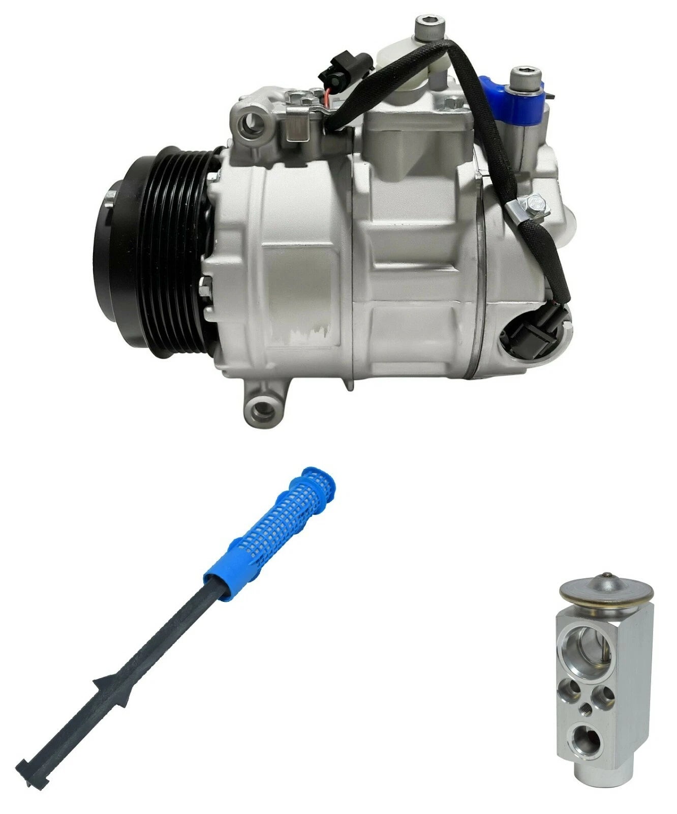 AC Compressor Kit Replacement for Mercedes Benz C320 3.2L (2003–2004)