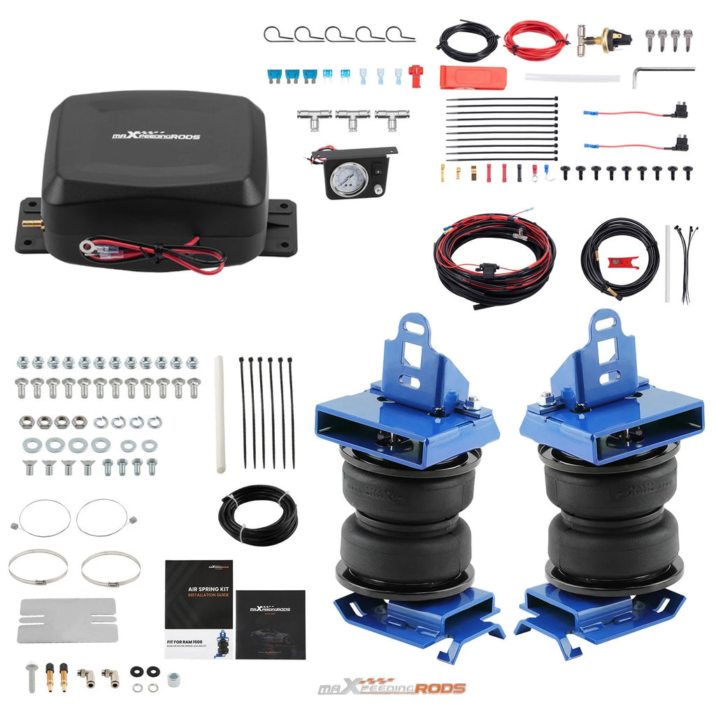Air Suspension Springs & Compressor Kit for Ram 1500 4X4 (2019–2025)
