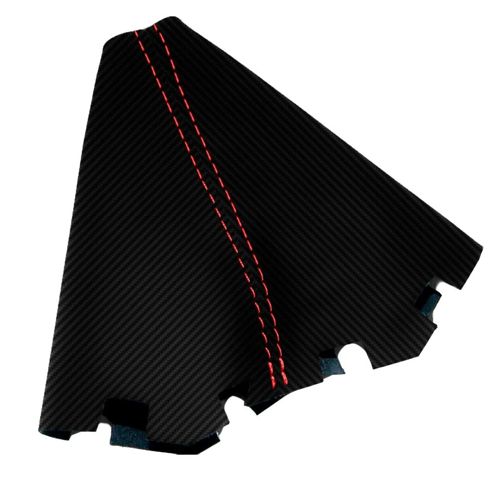 Manual Shift Boot Cover for Hyundai Genesis Coupe (2010–2016) Red Stitch
