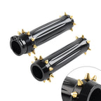 1'' Spikes Motorcycle Hand Grips for Harley Touring Dyna Softail