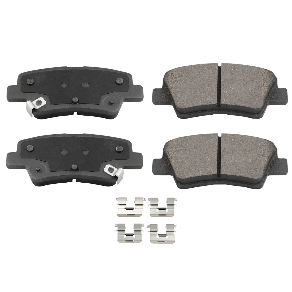 4X Rear Ceramic Brake Pads for Hyundai Elantra L4 1.8L (2011–2012)
