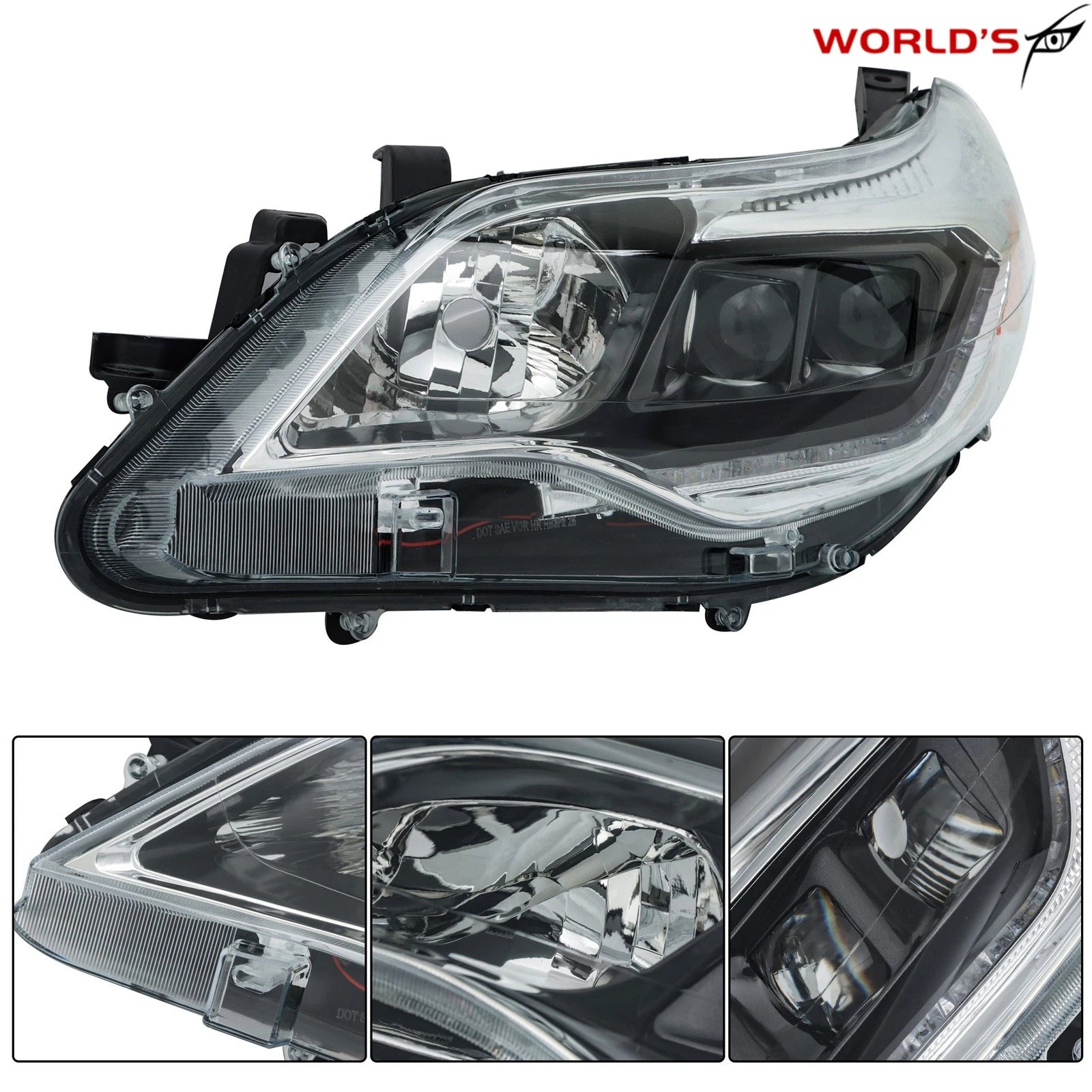 Driver Left Side Headlight for Toyota Avalon (2013–2015) HID Xenon