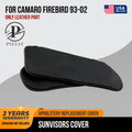 Sunvisor Leather Synthetic Covers for Camaro Firebird (1993–2002) Beige Stitch