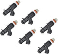6PCS Fuel Injector 16450-RZP-003 for Honda Ridgeline Acura TL (2004–2008)