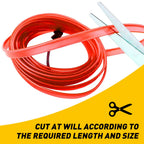 Red LED Strip Light for Auto Car Interior Decor (12V)
