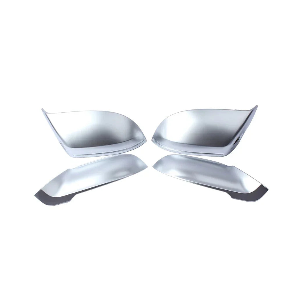 Chrome Wing Mirror Caps with LaneAssist for Audi A7 C7 (2010–2018)