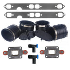Mercruiser GM V8 Dry Joint Exhaust Bellow Closed Cooling Kit 4 Inch (27-864549A02)