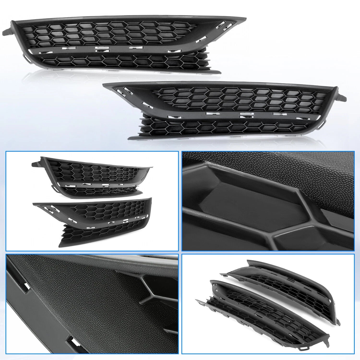 Fog Light Cover Bezel Pair for Volkswagen Passat (2012–2015)