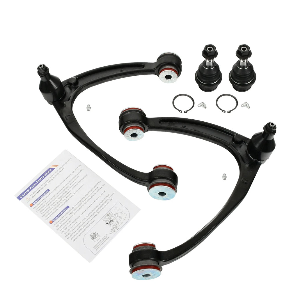 Set of 4 Front Upper Control Arms for Silverado 1500/Suburban/Sierra/Tahoe/Yukon (2007–2014)