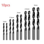 10pcs Electric Drill Bit Set for Metal and Plastics (13mm)
