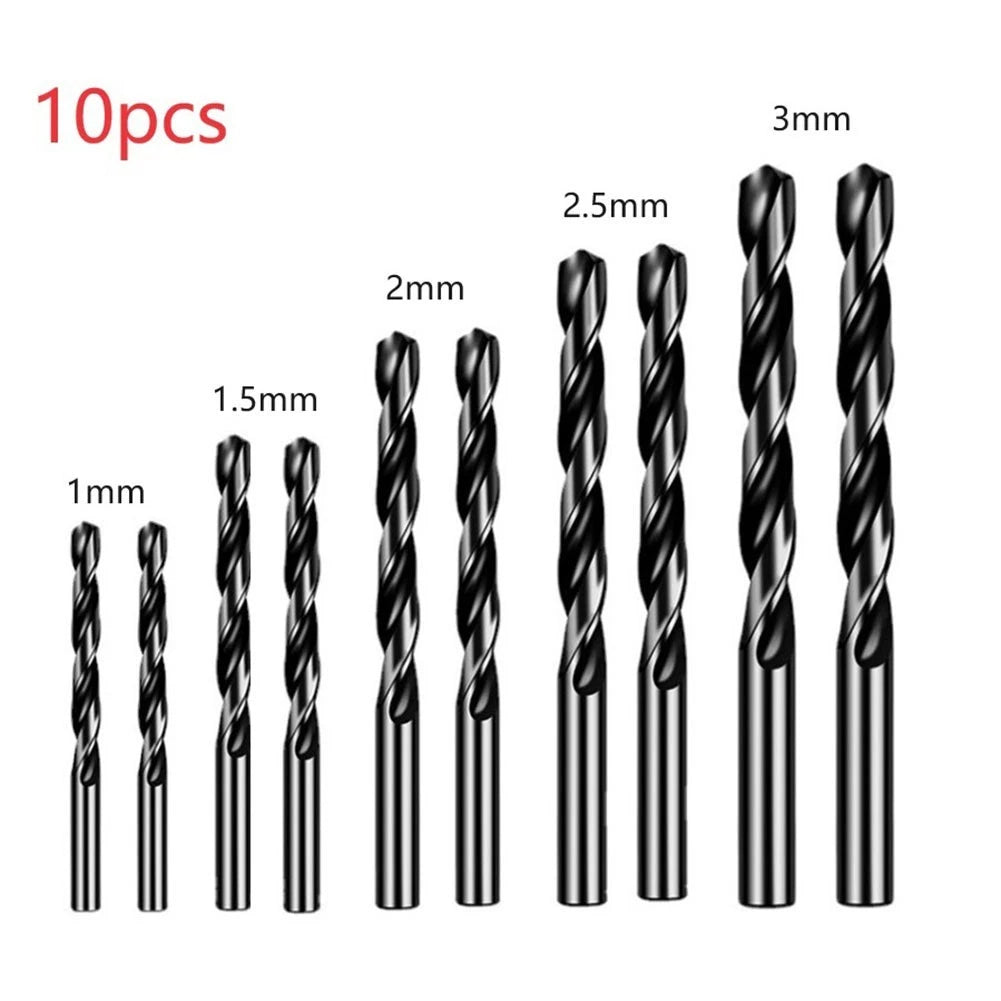 10pcs Electric Drill Bit Set for Metal and Plastics (13mm)