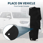 Dashboard Cover Mat for Nissan Micra March K13 (2010–2017) - Black