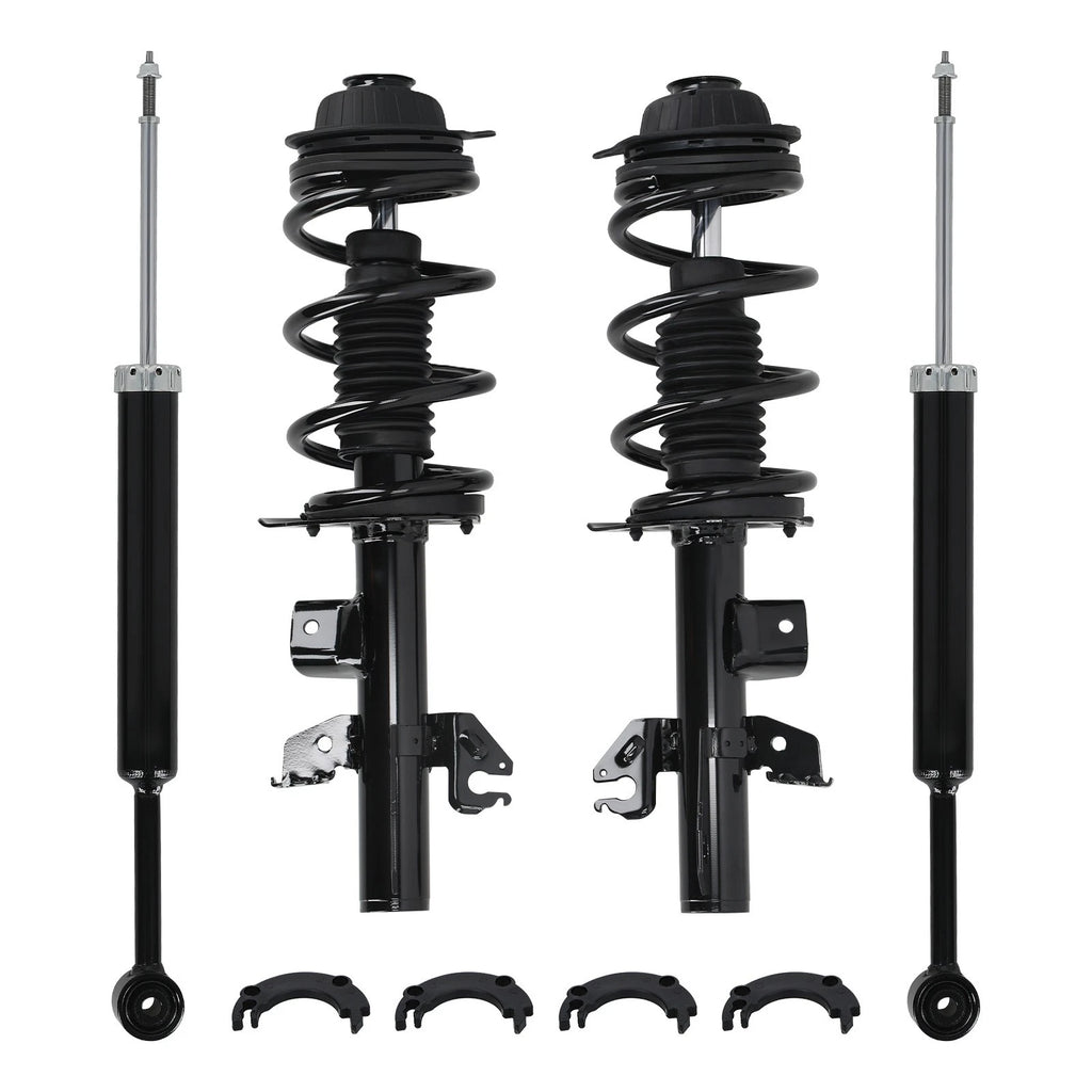 Set of 4 Rear Front Struts Assembly for Jeep Cherokee (2014–2018) 13611 13612