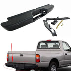 Rear Step Bumper Assembly Kit for Toyota Tacoma (1995–2004) Black Steel