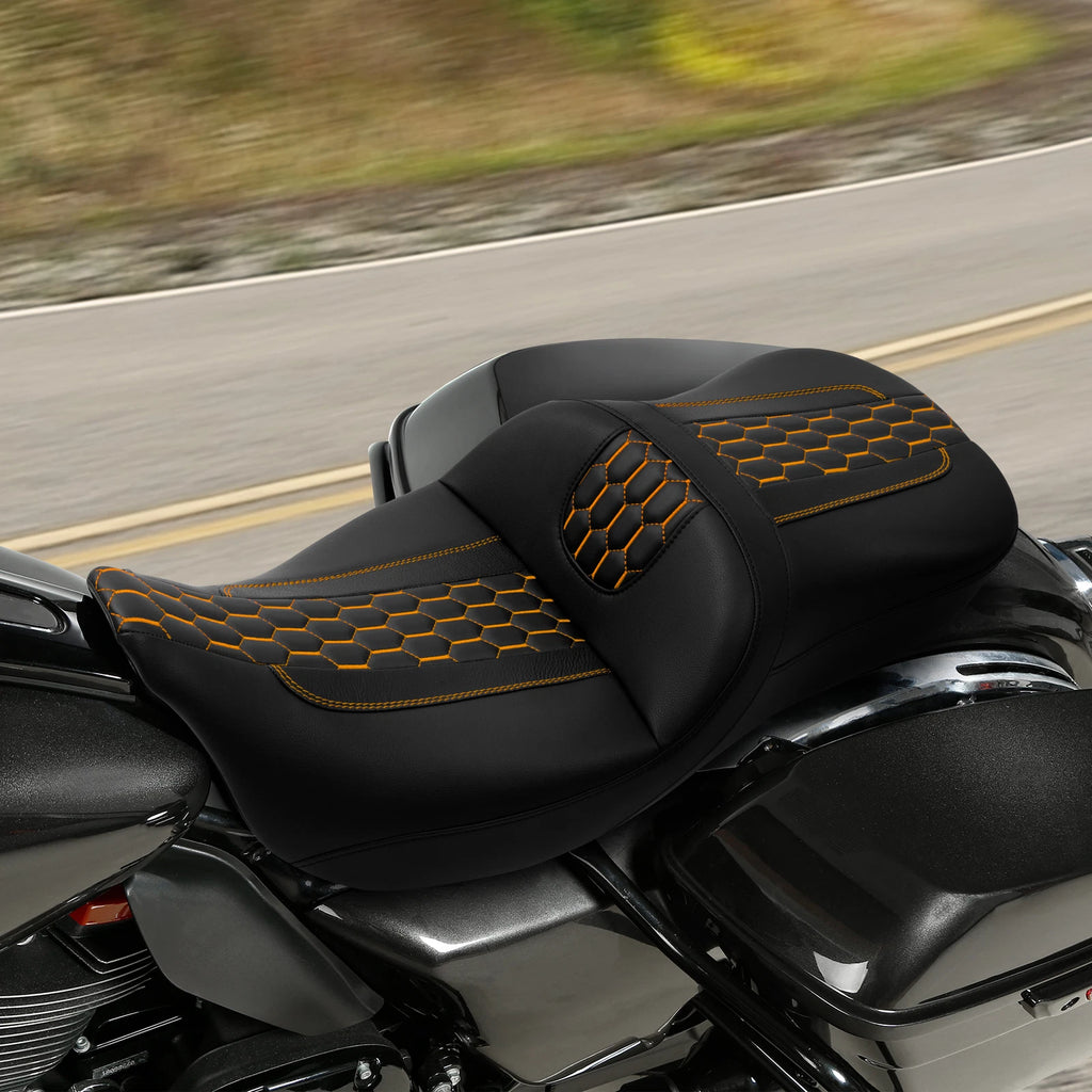 Driver Passenger Seat for Harley Touring Road Glide King (2009–2023)