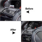 Steering Wheel Shift Paddle Extensions for Audi S3 S5 S6 RS3 RS4 RS6 RS7 (2013–2020)