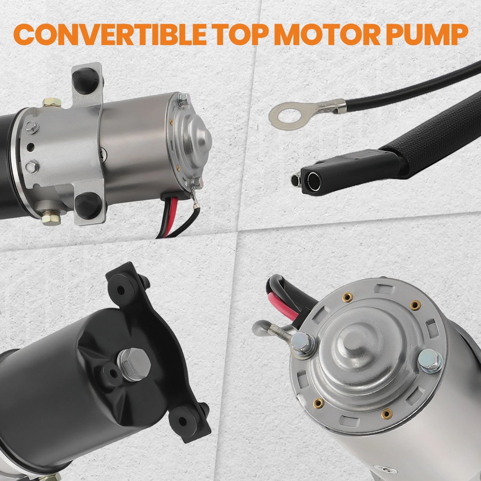 Convertible Top Hydraulic Pump for Ford Mustang (1979–1993)