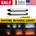 2X 6" LED Headlight Strip for Universal Vehicles (YYYY–YYYY)