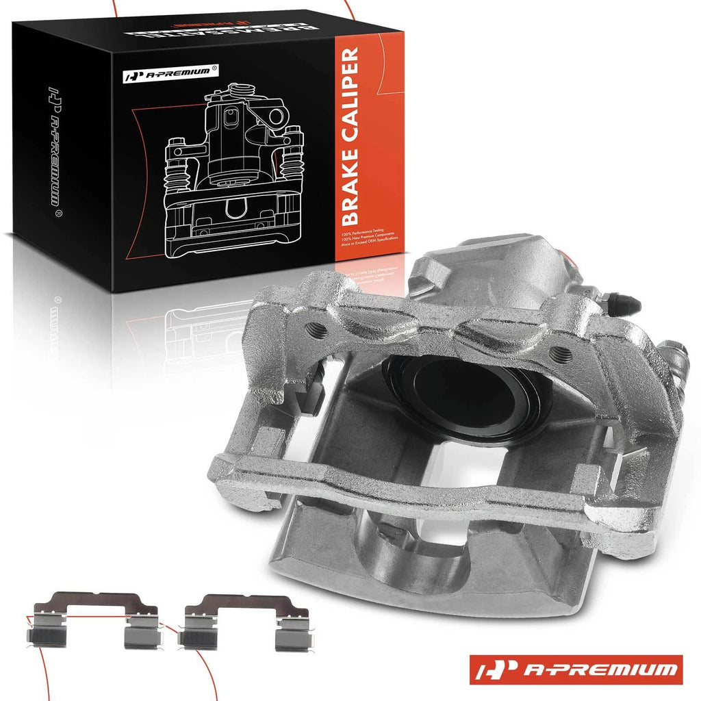 Front Left Brake Caliper with Bracket for Mercedes-Benz C250 (2012–2015)
