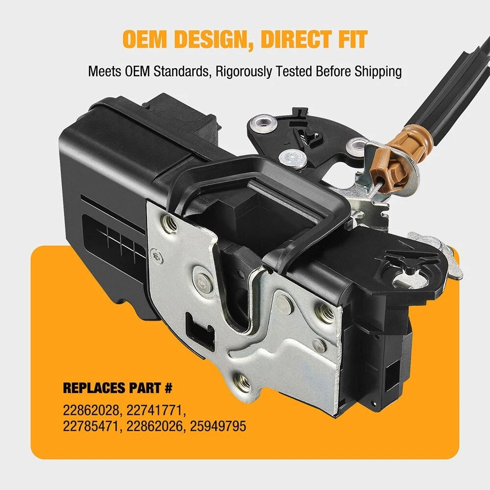Front LH Door Lock Actuator for GMC Sierra HD 2500 3500 Yukon XL (2010–2014)