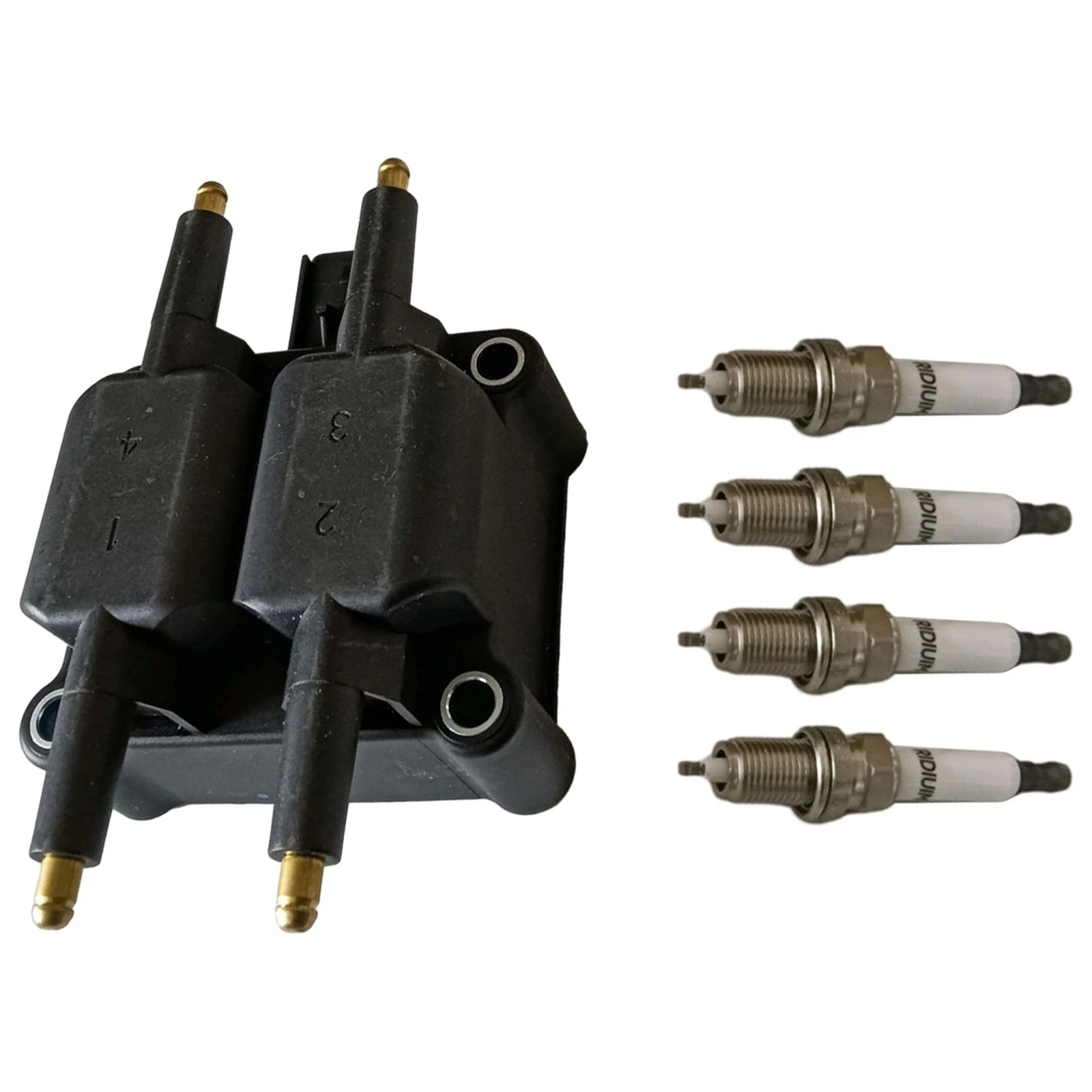 Ignition Coil & Iridium Spark Plug Kit for Mini Cooper (2003-2008)