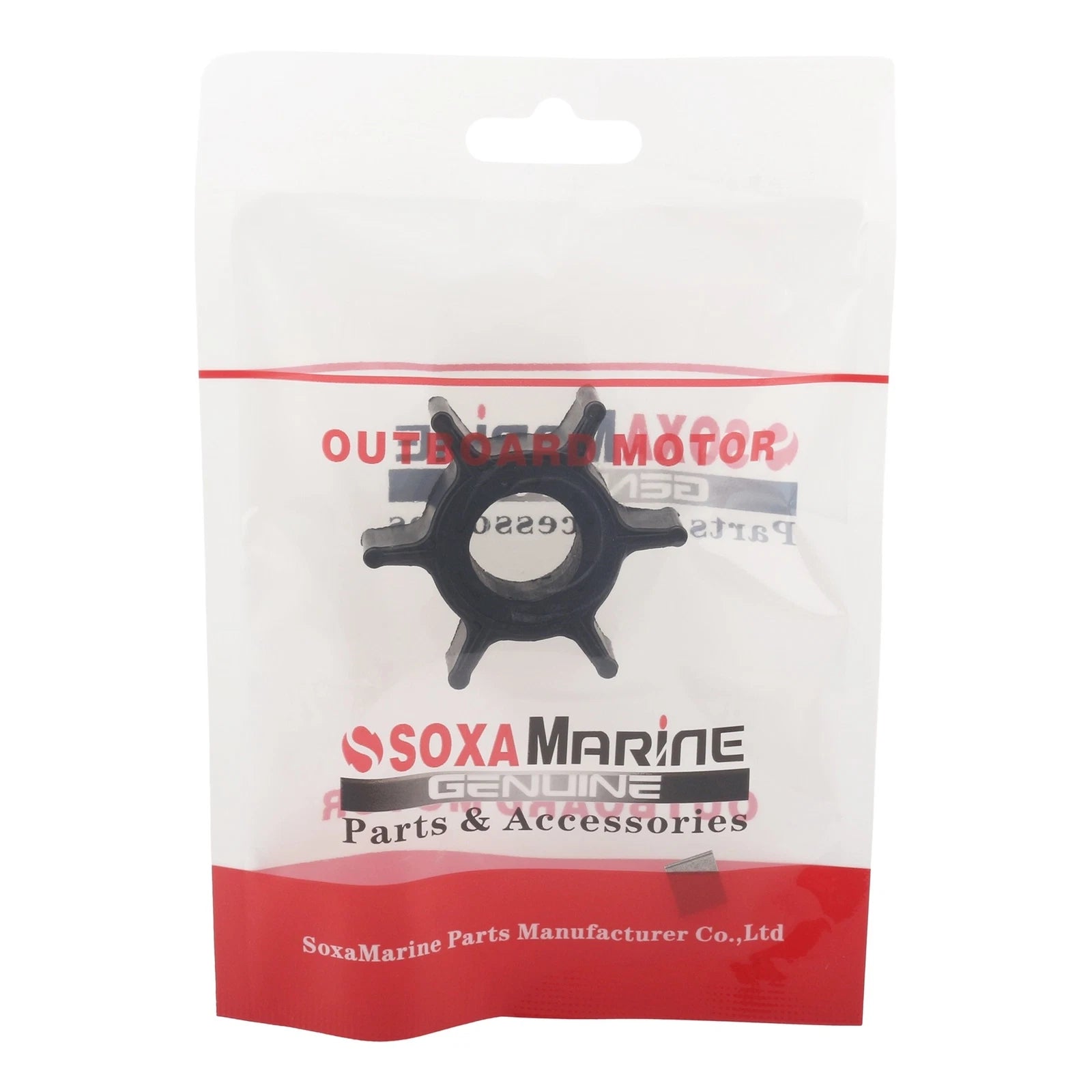 Soxa Outboard Water Pump Impeller with Key for Honda 8-20 HP (1990–2023)