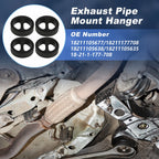 Set of 4 Exhaust Pipe Mount Hangers for BMW 3 5 6 7 Series  18211105677/18211177708