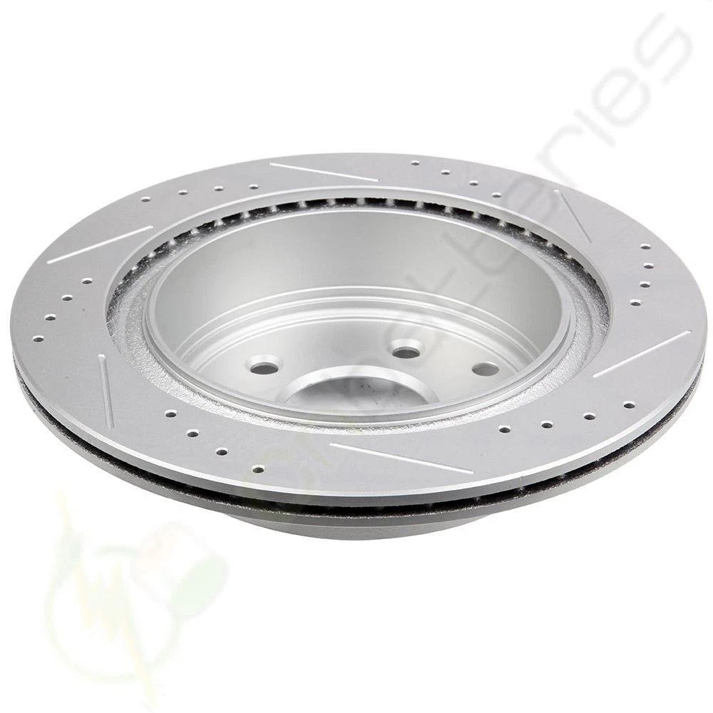 Rear Brake Discs Rotors for Infiniti G35, Nissan 350Z, Rogue, Leaf (2003–2014)