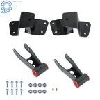4" Rear Drop Kit Shackles for Chevy Silverado GMC 1500 (1988–1998)