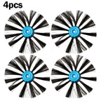 Set of 4 Side Brushes for Bissell SpinWave 3115 EV675 (Compatible)