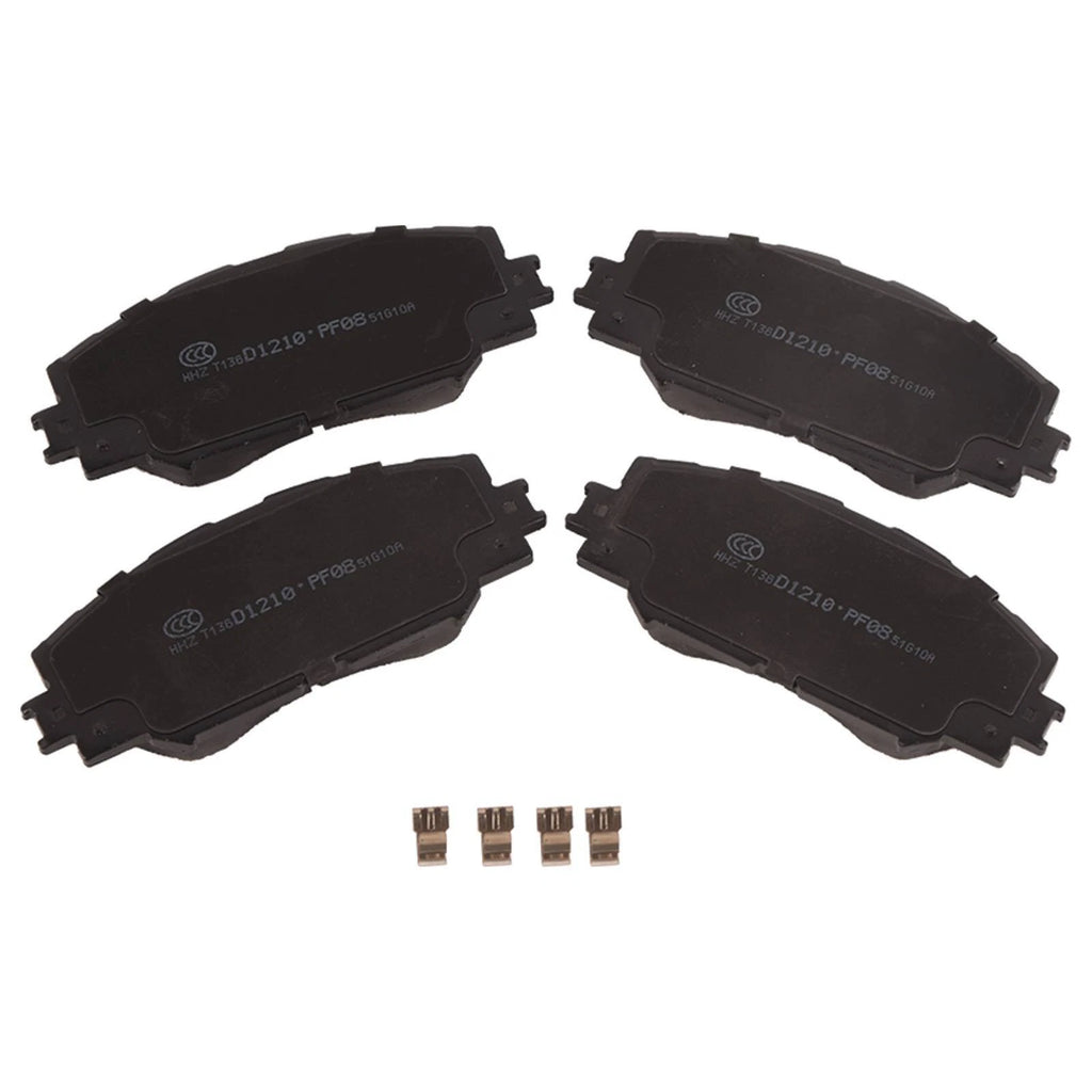 Front Ceramic Brake Pads for Toyota Corolla RAV4 Prius V Matrix (2007–2021)