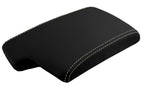 Leather Console Lid Armrest Cover for BMW E90 (2005–2013) Beige Stitch