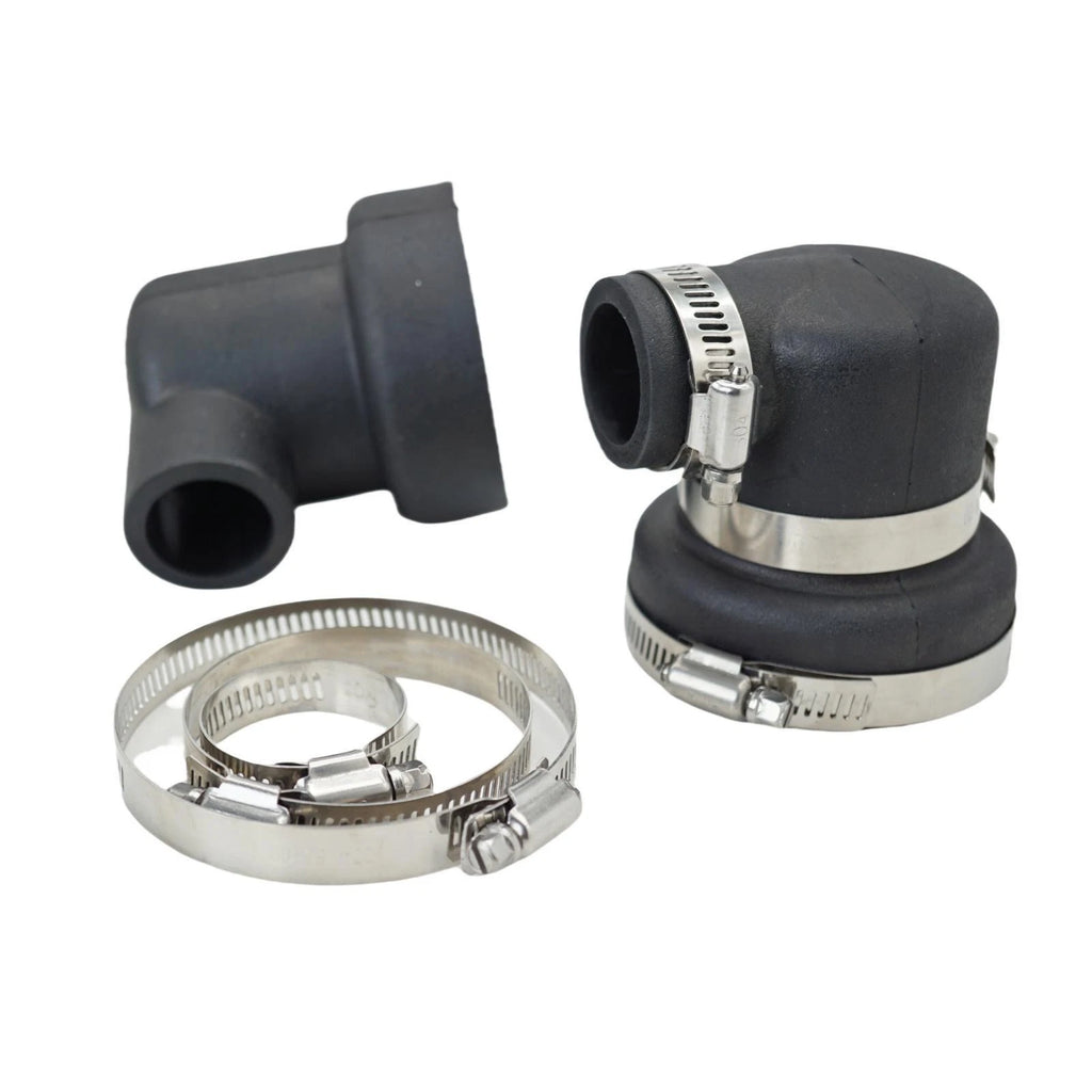 2X Heat Exchanger End Cap for Volvo Penta MD22 (3186NP, 861608)