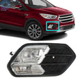 Passenger Right Fog Light for Ford Escape (2017–2019) with Black Cover