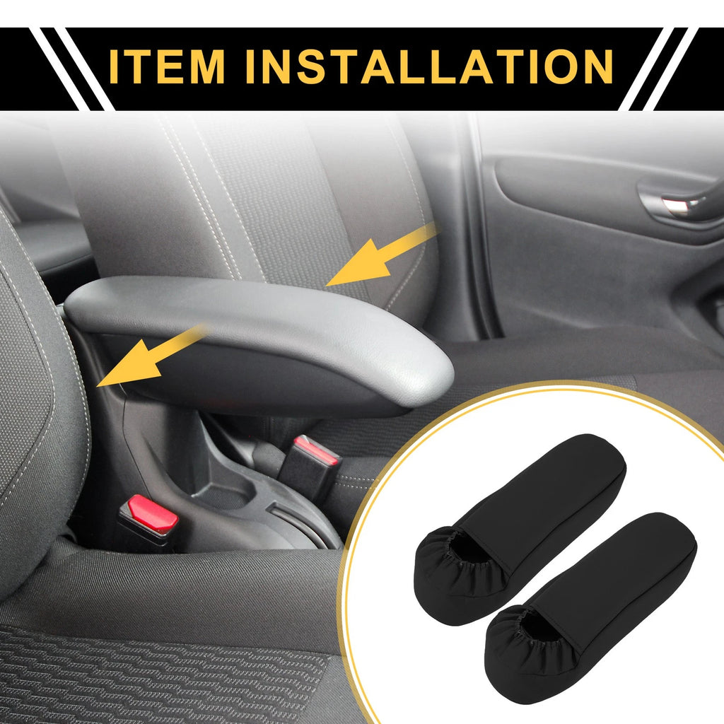 Seat Armrest Cover for Ford F-250, F-350 (1999–2007) Anti-Scratch Black