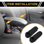 Seat Armrest Cover for Ford F-250, F-350 (1999–2007) Anti-Scratch Black