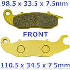 Front Rear Brake Pads for Honda CRF 250 LA RL RLA Rally ABS (2017–2021)