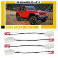 Connector Speaker Wiring Harness Adapter for Ram 2500 3500 Wrangler (2003–2021)