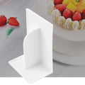 Set of 3 Cake Smoother Tools for Neat Edges and Uniform Finish