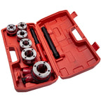 Ratchet Pipe Threader Kit for (1/4'' - 3/4'', 6 Dies)