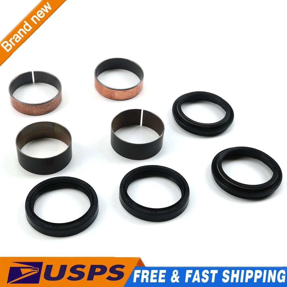 Fork Oil Seal Kit with Dust Seals for Yamaha YZ450F YZ250 WR250F YZ125