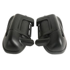 Matte Black Lower Vented Leg Fairings for Harley Touring Models (2014–2023)