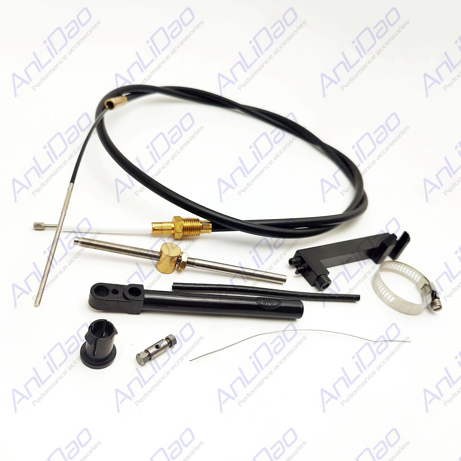 Shift Cable Kit with Gasket for Mercruiser Alpha One Gen 1 II (865436A03)