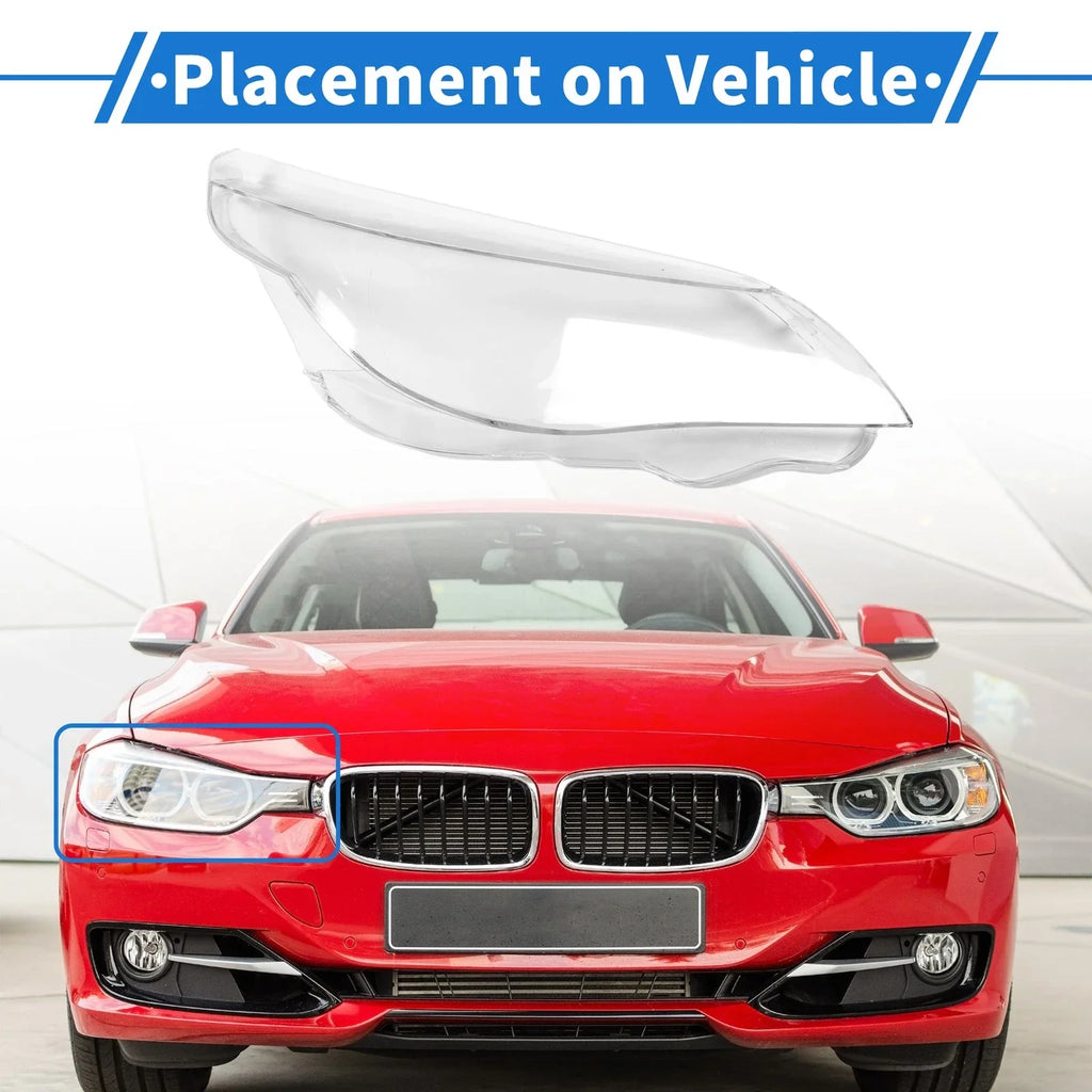 1x Front Right Headlight Lens Cover for BMW 5 Series E60