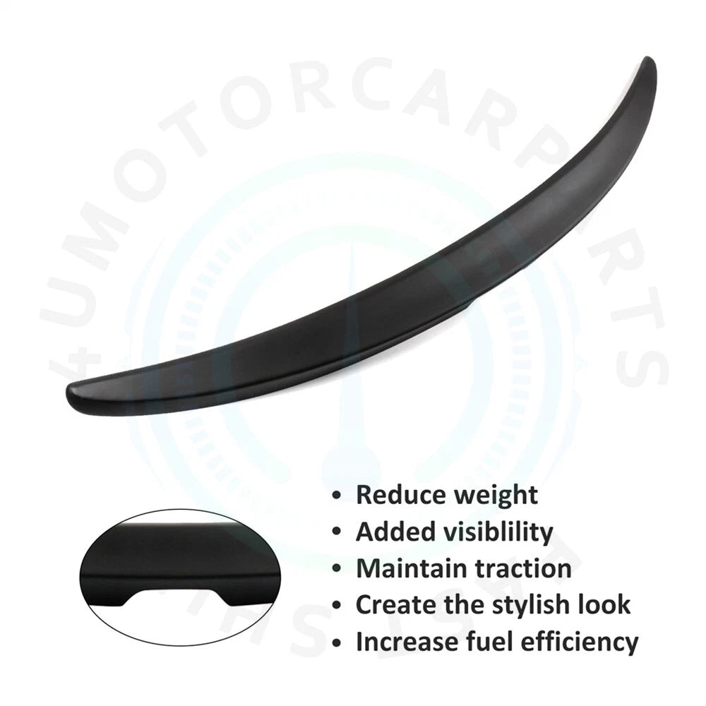 Black Trunk Spoiler Wing for Honda Accord Sedan (2008–2012)