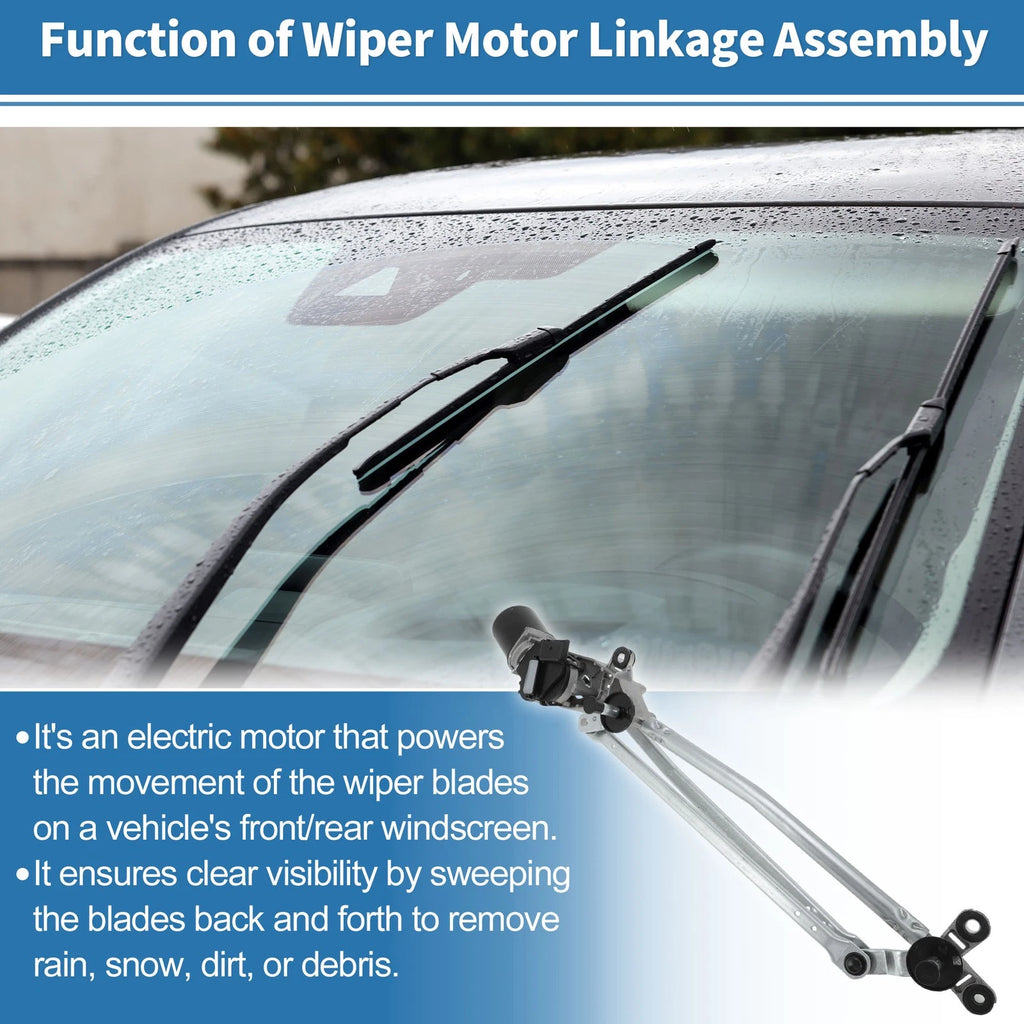 Windscreen Wiper Motor w/ Linkage No.28800-JD00 for Nissan Qashqai (2006–2013)