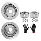 Brake Rotors and Calipers Kit for Chevrolet Suburban 1500/Tahoe (2000–2006)