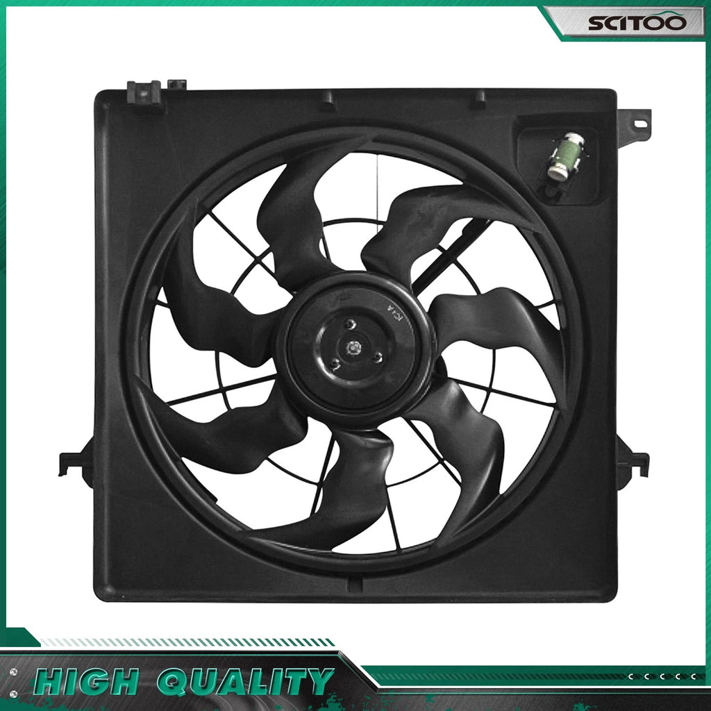 A/C Radiator Cooling Fan for Hyundai Santa Fe Sport (2014–2018) 623880