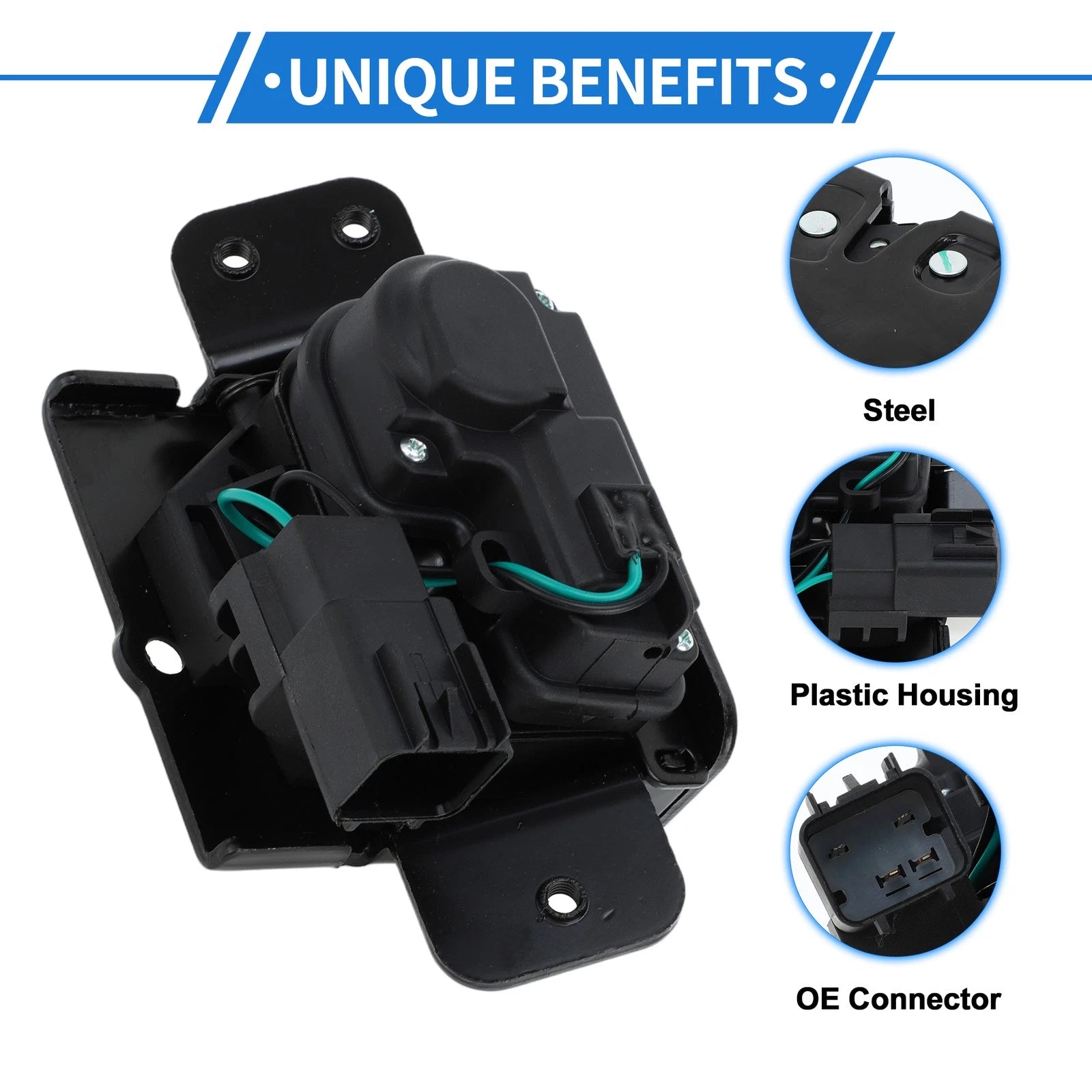Rear Liftgate Door Lock Actuator for Chevrolet Tahoe (2007–2014) No.13501871
