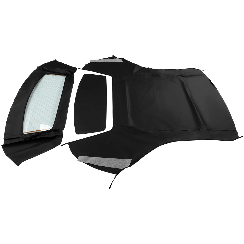 Soft Top with Heated Glass Window for Ford Mustang (1994–2004) Black
